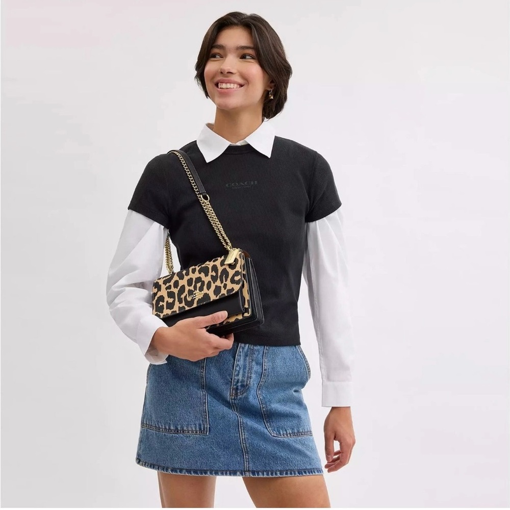 Coach Klare Crossbody in Leopard NEW - Picture 6 of 10